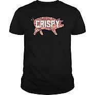 Crispy Bacon Pig - Bacon T-Shirt | NexusTees