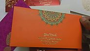 Wedding Shagun Envelopes Designs | Lotus Card Studio