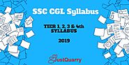 SSC CGL SYLLABUS 2019 [ SSC CGL TIER 1, 2, 3, & 4th SYLLABUS ]