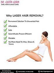 Laser Hair Removal can go a long way... - Dr. Geeta Gera Skin, Hair & Laser Clinic | Facebook