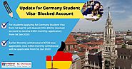 Update for Germany Student Visa- Blocked Account