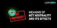 NET Neutrality Regime in India