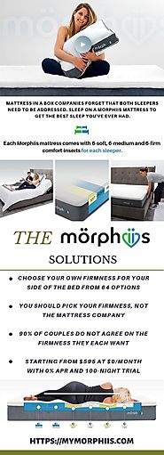 My Morphiis - Buy Custom Mattress