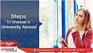 Steps to Choose a University Abroad – Canam Consultants – Blog