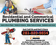 Plumbing Services in Houston Area: