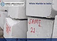 White Marble Shree Abhayanand Marble Industries in Udaipur Rajasthan India