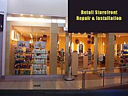 replace sliding glass door | Retails Store front Doors & Windows