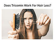 Does Tricomin Work for Hair Loss?