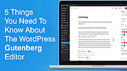 5 Things You Need To Know About The WordPress Gutenberg Editor
