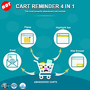 Abandoned Cart Reminder Module For Prestashop - Cart Reminder 4 In 1