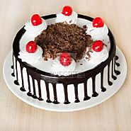 Eggless Blackforest Cake