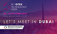 Solution Analysts to Visit GITEX Technology Week 2019 in Dubai