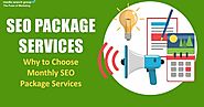 Why to Choose Monthly SEO Package Services