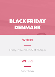 Black Friday Denmark - Splash