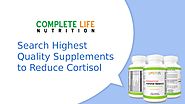 Search Highest Quality Supplements to Reduce Cortisol