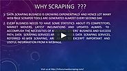 web scraping services | data scraping services | web data extraction | website scraper on Vimeo