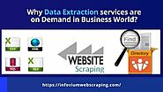 Data Extraction services | Data Scraping - Infovium web scraping company