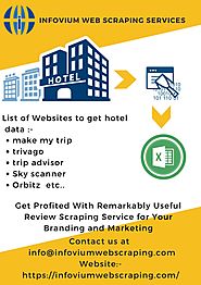 How Web Scraping Services Help To Gather Hotels Data?