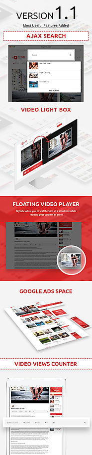 MyTube Video WordPress Theme