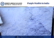 Purple Marble in India Exporter of Marble and Granite