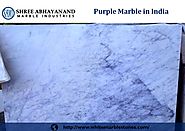 Purple Marble in India Shree Abhayanand Marble Industries Udaipur Rajasthan