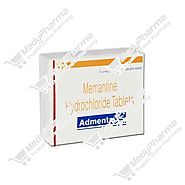 Website at https://www.medypharma.com/buy-admenta-5mg-online.html