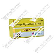 Website at https://www.medypharma.com/buy-aricep-10mg-online.html