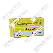 Website at https://www.medypharma.com/buy-aricep-23mg-online.html