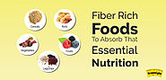 Fiber Rich Foods | High Fiber Foods List That Are Super Healthy