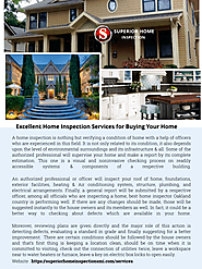Excellent Home Inspection Services for Buying Your Home