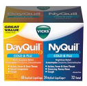 Vicks NyQuil and DayQuil LiquiCaps Combo Pack - 72 ct. - Sam's Club