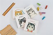 One must say that best stationary items for Cat Lovers come from Asian part of the world.