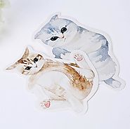 Watercolor Cat Postcard Set /30PCS/ – catzzcorner