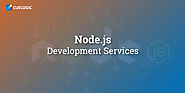 NodeJs App Development Company | NodeJs Development Services | Cuelogic