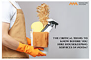 Are You Looking for Housekeeping Services in Noida?