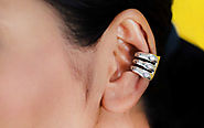 Buy Ear Cuffs Online | Silver Ear Cuff Earrings for Girls or Women India - FOURSEVEN