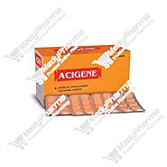 Website at https://www.medypharma.com/buy-acigene-orange-tablet-online.html