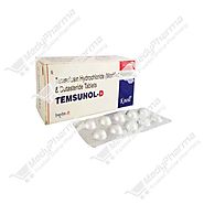 Website at https://www.medypharma.com/buy-temsunol-d-tablet-online.html