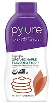 Organic Maple Flavored sugar free Syrup