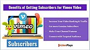 Get Vimeo Likes and Subscribers to Growing Vimeo Channel