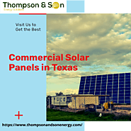 Commercial Solar Panels Installation Service in Texas
