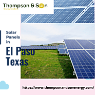 Solar Panels Installation Service El Paso in Texas