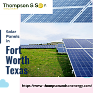 Solar Panels Installation Service Fort Worth in Texas