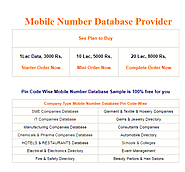 Mobile Number Database Provider