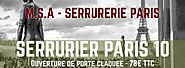 Serrurier Paris 10