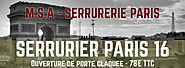 Serrurier Paris 16