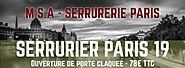 Serrurier Paris 19