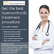 Get to know the haemorrhoids procedure treatment Cape Town.