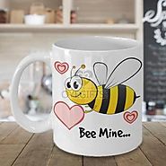 Bee Mine Valentines Coffee Mug