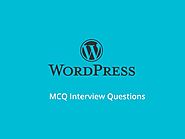 Wordpress MCQ Quiz & Online Test 2019 - Online Interview Questions